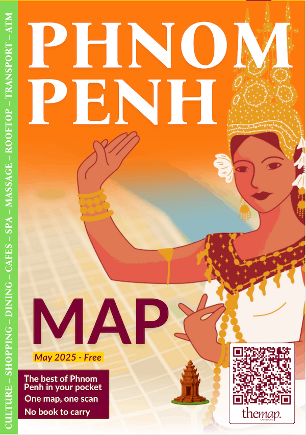The Map Cambodia printed guide, Phnom Penh edition