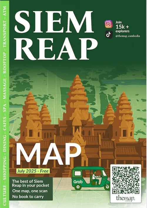 The Map Cambodia printed guide, Siem Reap edition